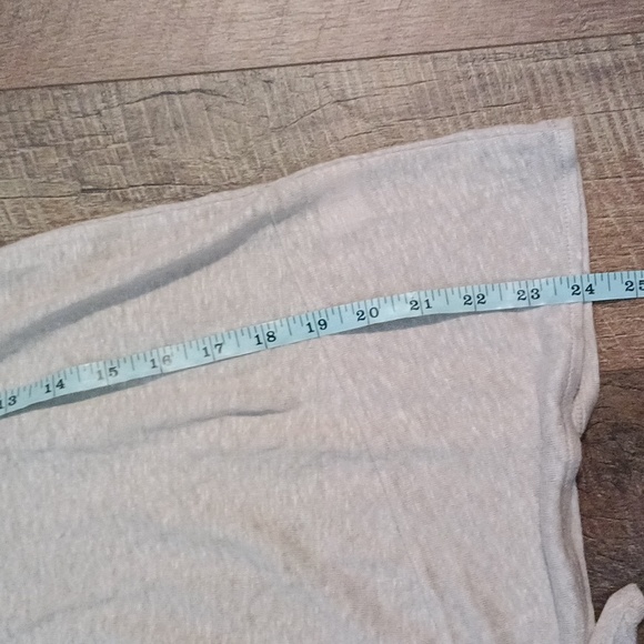 J.Jill Nwt Tan linen tie  top 💙💙💙 - Picture 7 of 8